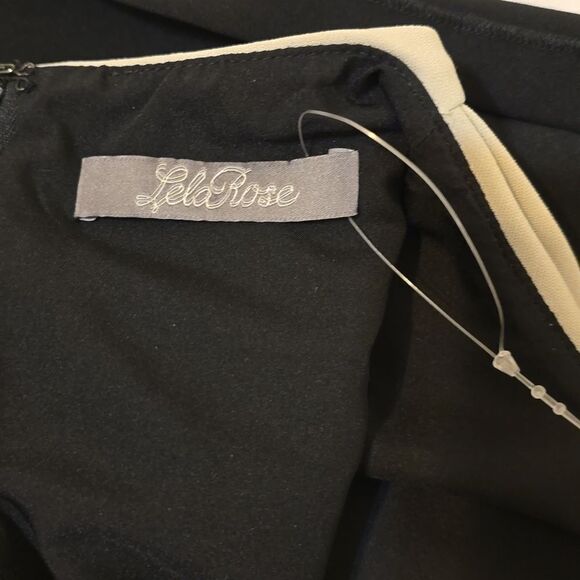 Lela rose  capelet Crepe peplum top size 8 - Picture 8 of 11